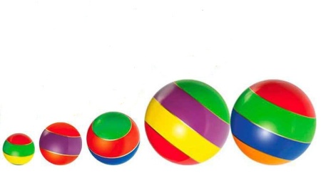 Купить Мячи резиновые (комплект из 5 мячей различного диаметра) в Харовске 