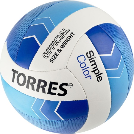 Купить Мяч волейбольный Torres Simple Color любительский р.5 в Харовске 